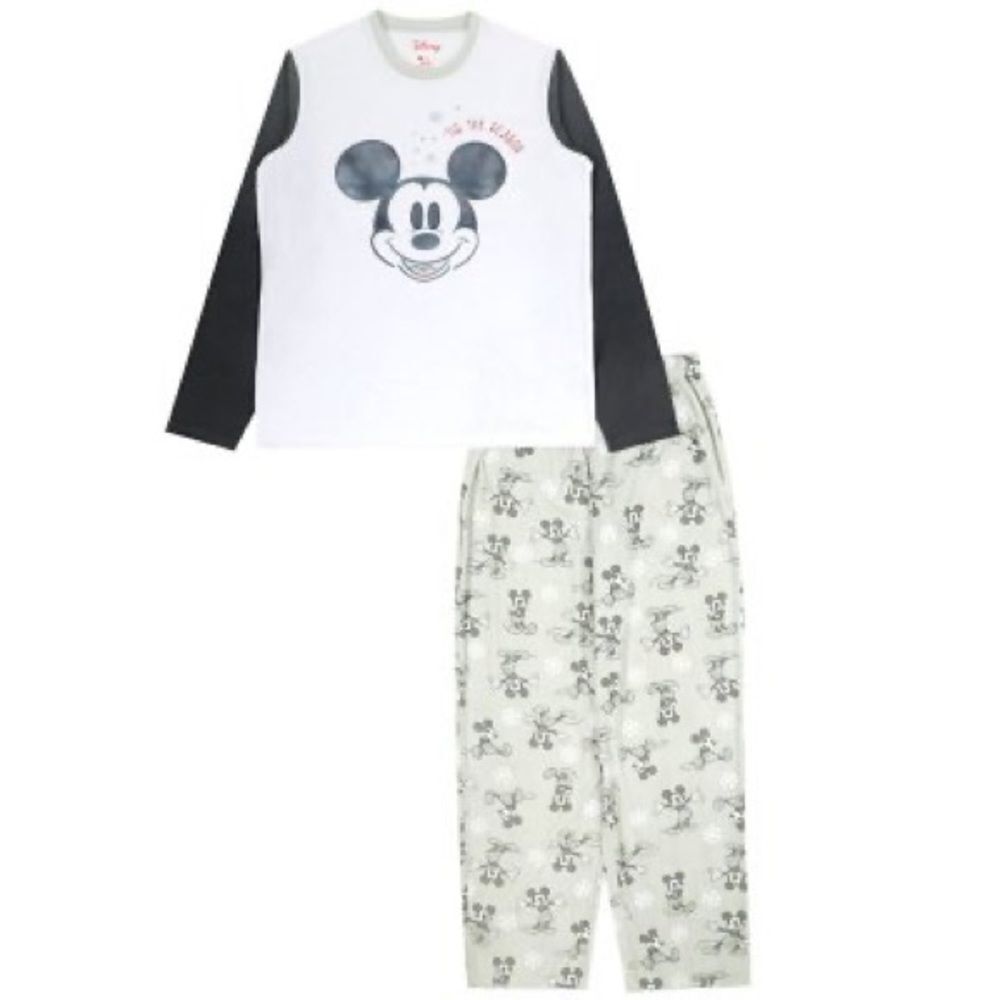 Disney Mickey‎ Mouse Men’s Family Sleep 2 Piece Pajama Set  PJ Christmas Sz M